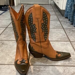 BCBG Cowboy Boots
